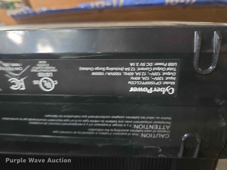 image for item FB8851 Approximately 12 UPS back-up power supplies