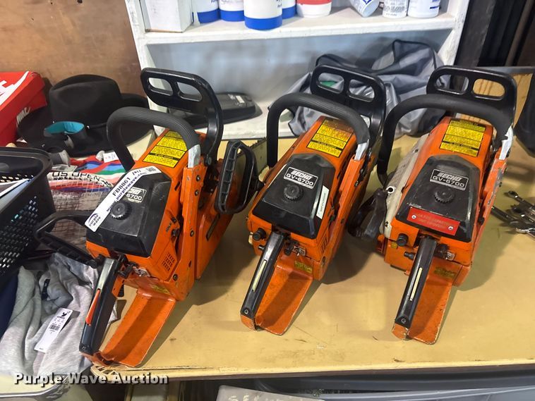 image for item FB8861 (3) Echo QV-6700 chain saws