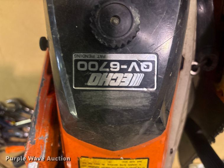 image for item FB8861 (3) Echo QV-6700 chain saws