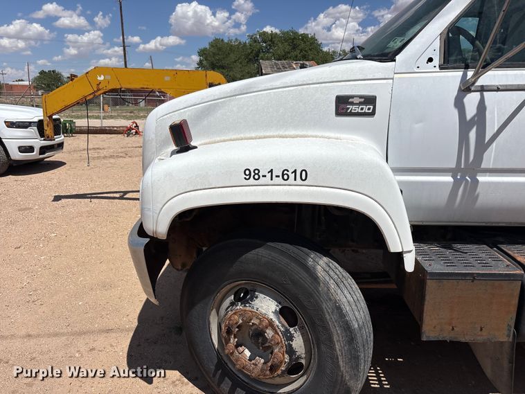 image for item FC2355 1999 Chevrolet C7500 dump truck