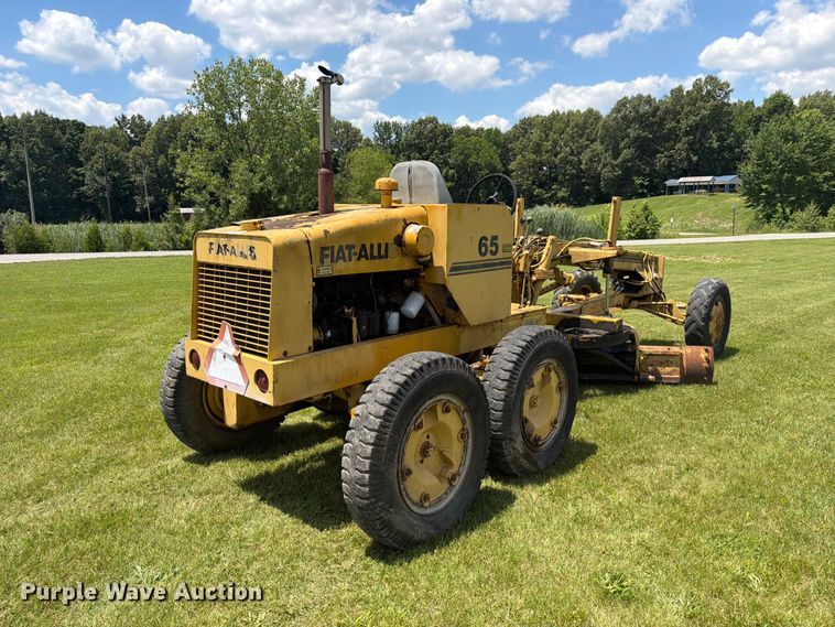 image for item FC3113 1972 Fiat-Allis M65 motor grader