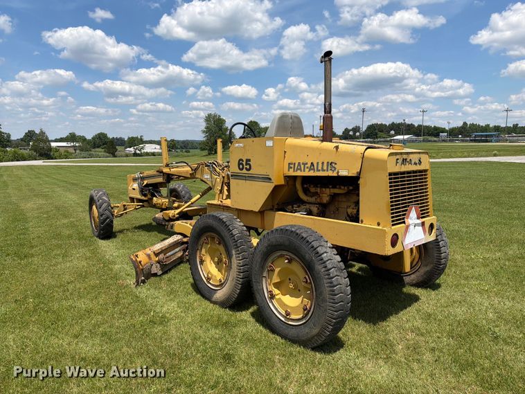 image for item FC3113 1972 Fiat-Allis M65 motor grader