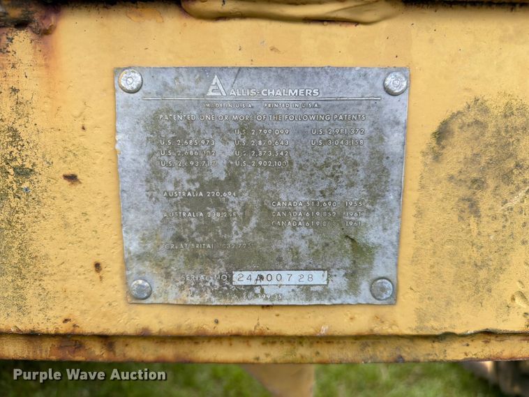 image for item FC3113 1972 Fiat-Allis M65 motor grader