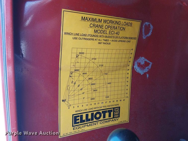 image for item FC4706 1997 International 4700 bucket truck