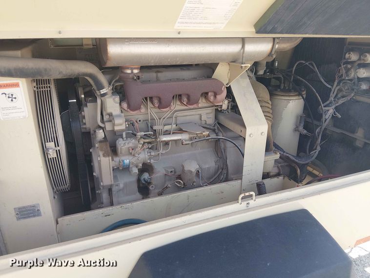 image for item FC4707 1998 Ingersoll Rand P185WJD air compressor