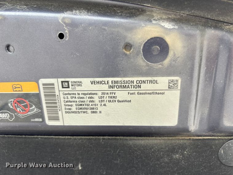 image for item FC4709 2014 Chevrolet Equinox SUV