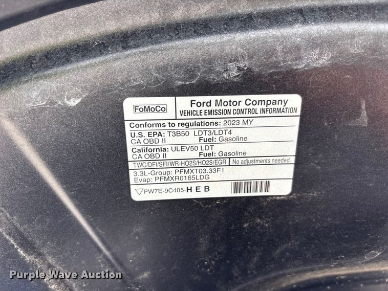 image for item FC4710 2023 Ford Explorer Police SUV