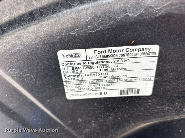 image for item FC4711 2023 Ford Explorer Police SUV
