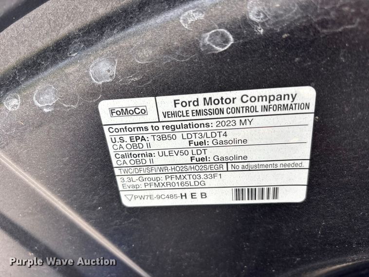 image for item FC4712 2023 Ford Explorer Police SUV