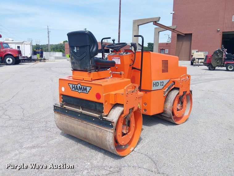 image for item FC4715 1996 Hamm HD 12 double drum vibratory roller