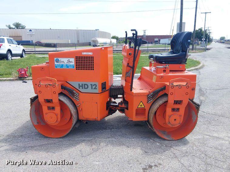 image for item FC4715 1996 Hamm HD 12 double drum vibratory roller