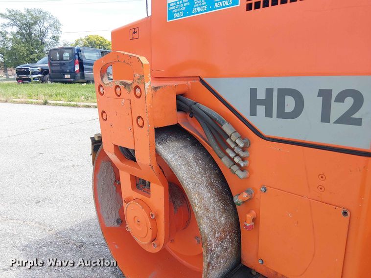 image for item FC4715 1996 Hamm HD 12 double drum vibratory roller