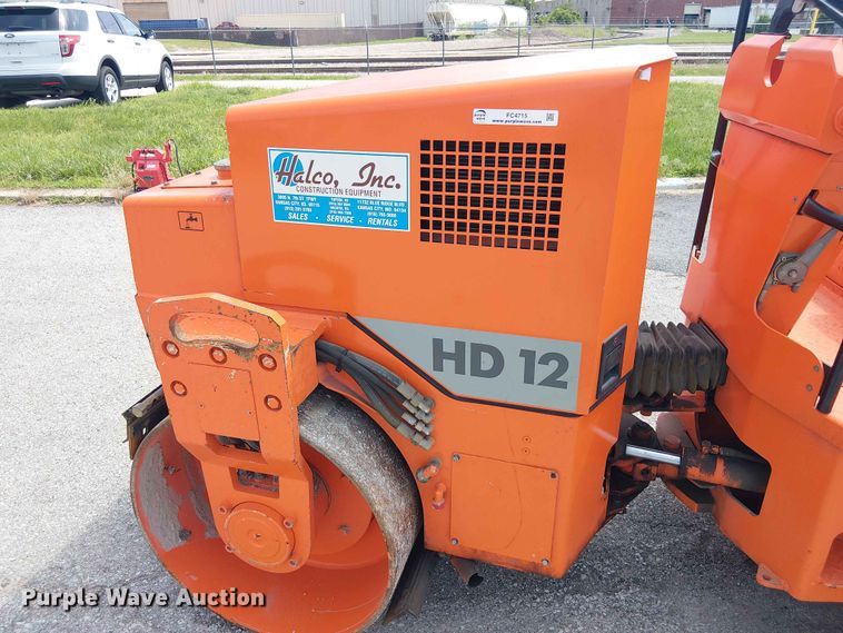 image for item FC4715 1996 Hamm HD 12 double drum vibratory roller