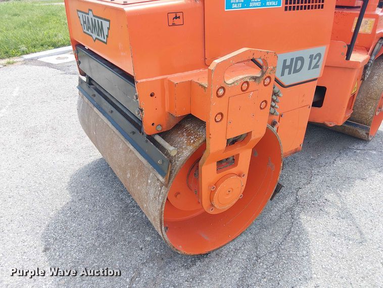 image for item FC4715 1996 Hamm HD 12 double drum vibratory roller