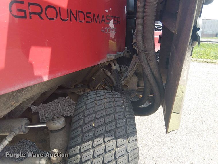 image for item FC4717 2012 Toro Groundsmaster 4000D lawn mower