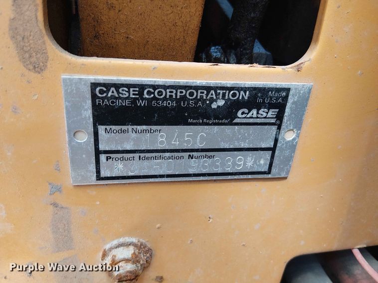 image for item FC4718 1996 Case 1845C skid steer loader