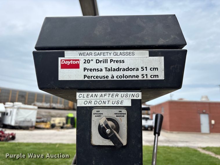 image for item FC4736 Dayton 6W281C drill press