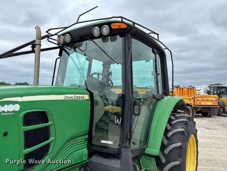 image for item FC5813 2010 John Deere 6430 MFWD tractor