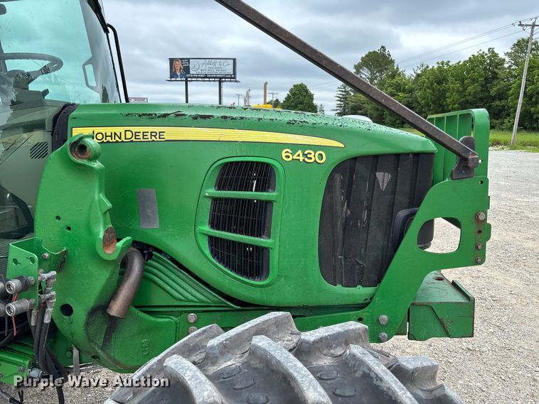 image for item FC5815 2009 John Deere 6430 MFWD tractor