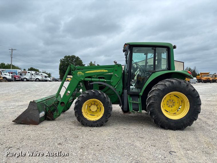image for item FC5817 2009 John Deere 6430 MFWD tractor