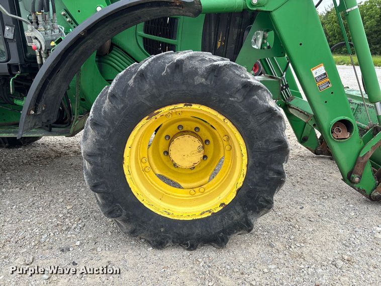 image for item FC5817 2009 John Deere 6430 MFWD tractor
