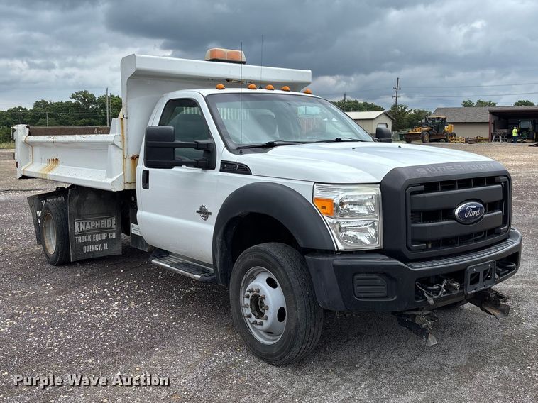 image for item FC5920 2014 Ford F550 Super Duty dump truck