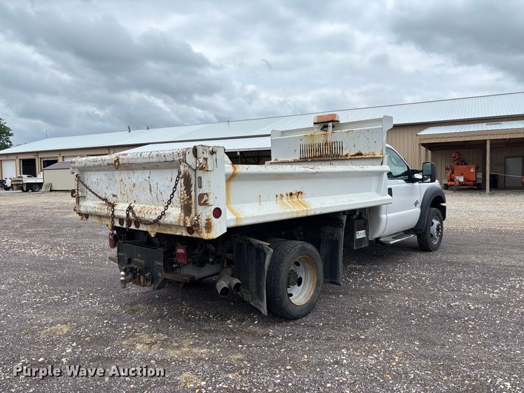 image for item FC5920 2014 Ford F550 Super Duty dump truck