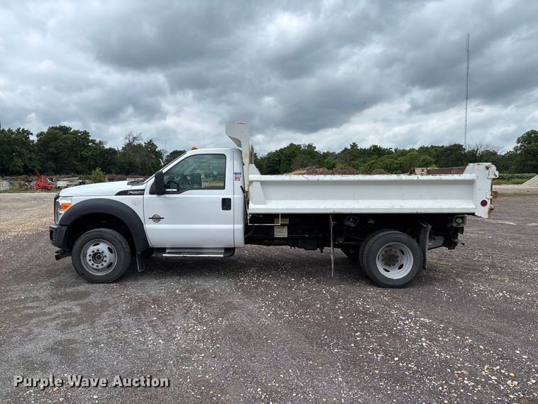 image for item FC5920 2014 Ford F550 Super Duty dump truck