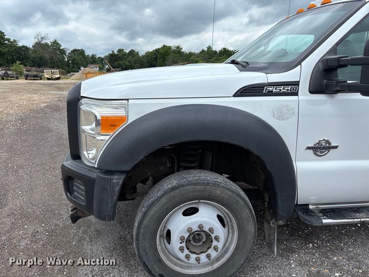 image for item FC5920 2014 Ford F550 Super Duty dump truck