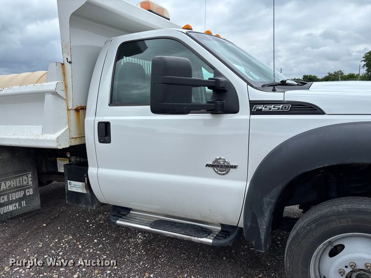 image for item FC5920 2014 Ford F550 Super Duty dump truck