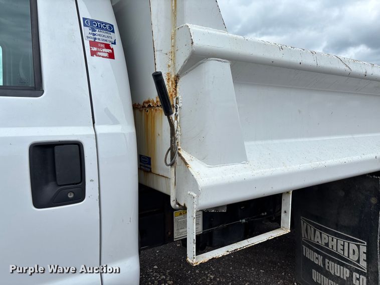 image for item FC5920 2014 Ford F550 Super Duty dump truck