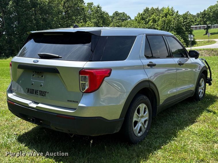 image for item FG0429 2021 Ford Explorer Police SUV
