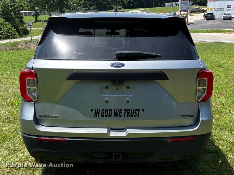 image for item FG0429 2021 Ford Explorer Police SUV