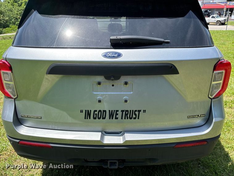 image for item FG0429 2021 Ford Explorer Police SUV