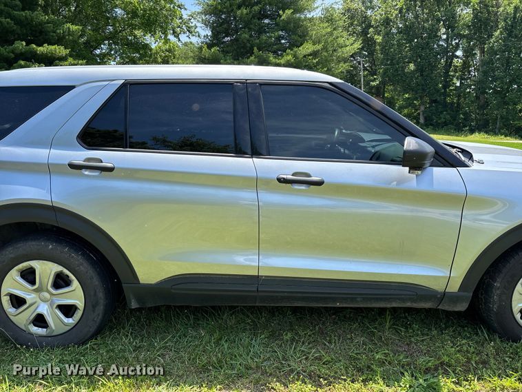 image for item FG0429 2021 Ford Explorer Police SUV
