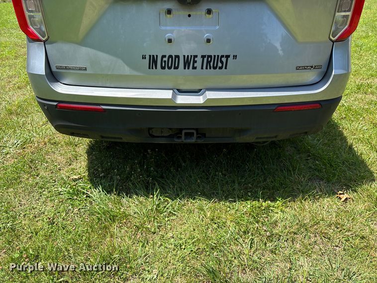 image for item FG0429 2021 Ford Explorer Police SUV