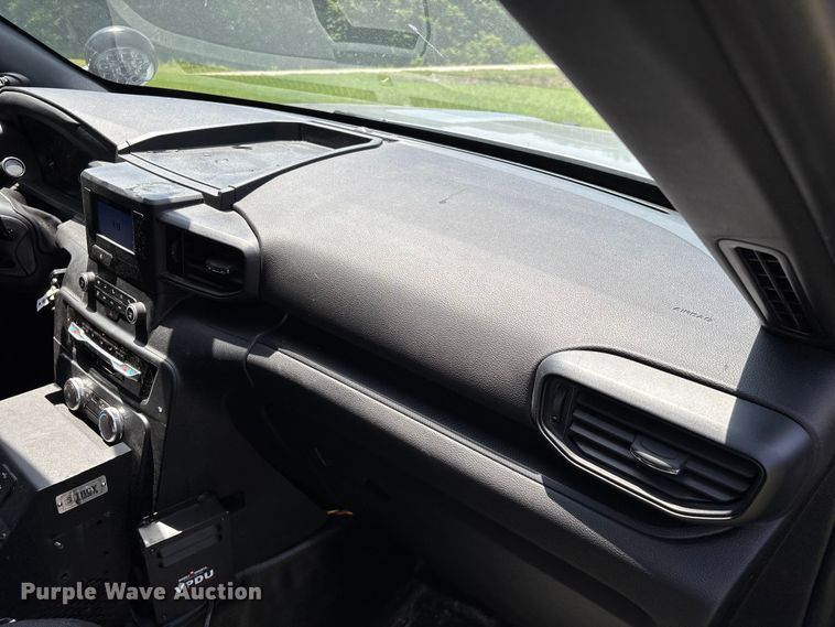 image for item FG0429 2021 Ford Explorer Police SUV