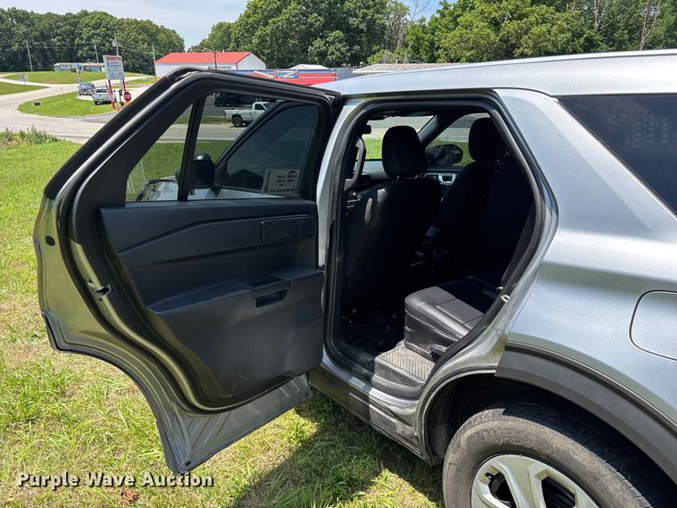 image for item FG0429 2021 Ford Explorer Police SUV