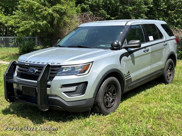 2018 Ford Explorer Police SUV