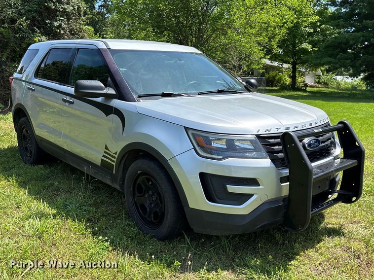 image for item FG0430 2018 Ford Explorer Police SUV