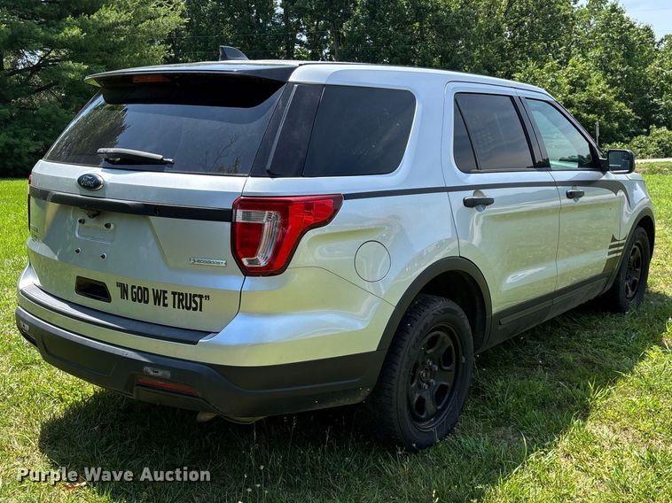 image for item FG0430 2018 Ford Explorer Police SUV