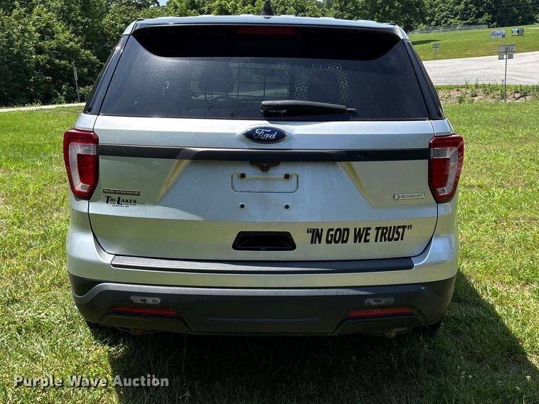 image for item FG0430 2018 Ford Explorer Police SUV
