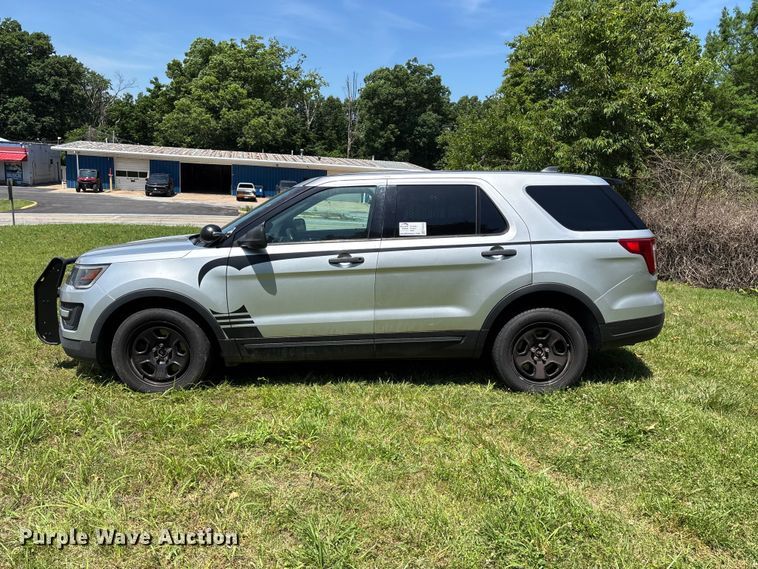 image for item FG0430 2018 Ford Explorer Police SUV