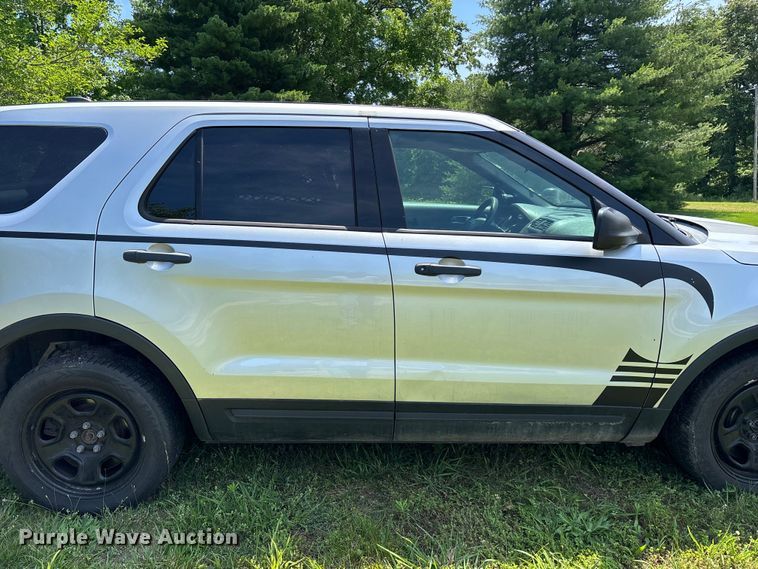 image for item FG0430 2018 Ford Explorer Police SUV