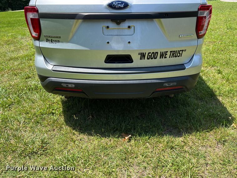 image for item FG0430 2018 Ford Explorer Police SUV