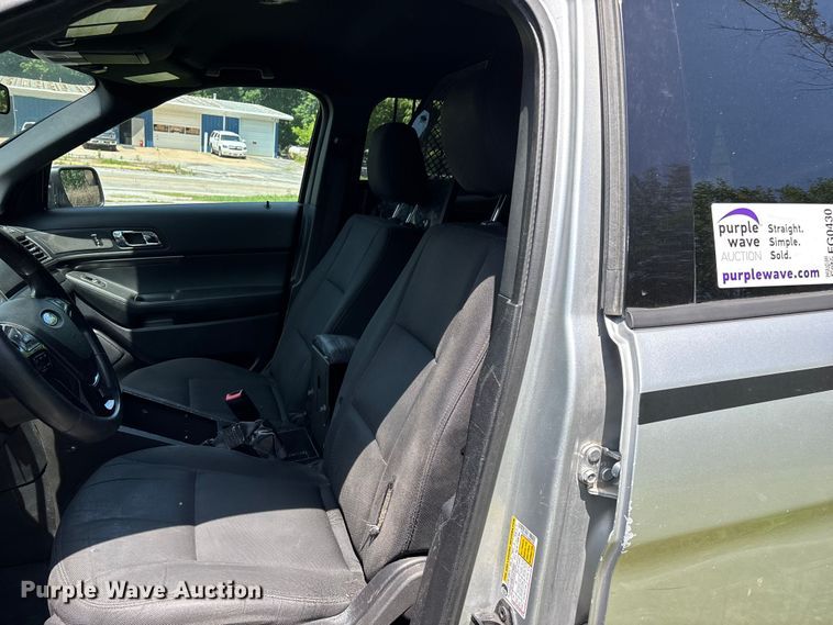 image for item FG0430 2018 Ford Explorer Police SUV