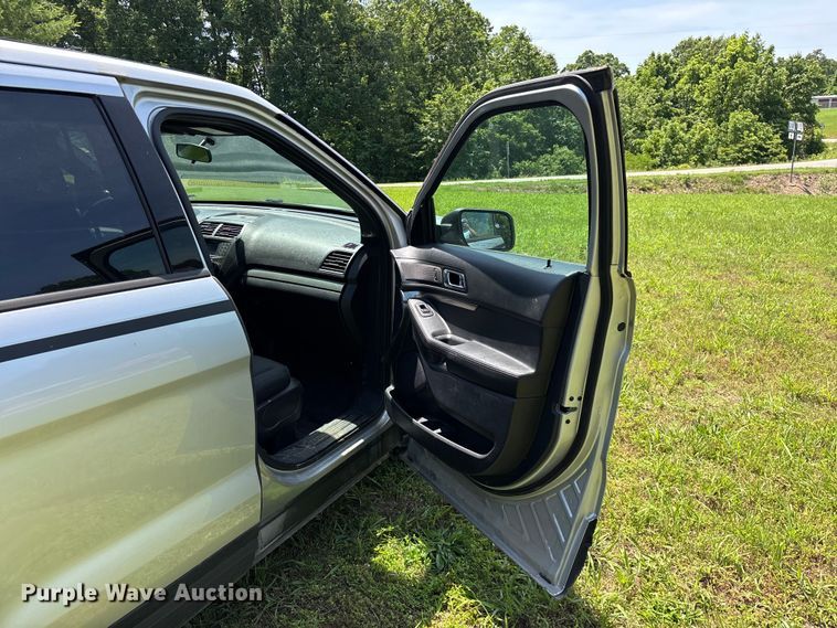 image for item FG0430 2018 Ford Explorer Police SUV