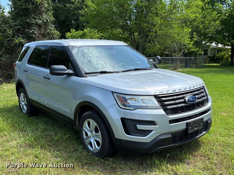 image for item FG0431 2017 Ford Explorer Police SUV