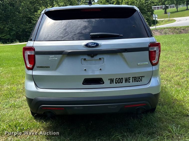 image for item FG0431 2017 Ford Explorer Police SUV