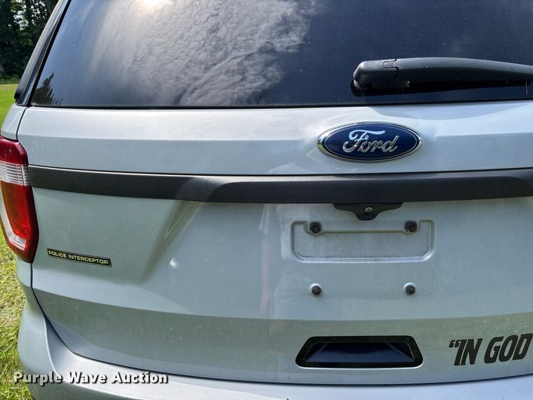 image for item FG0431 2017 Ford Explorer Police SUV